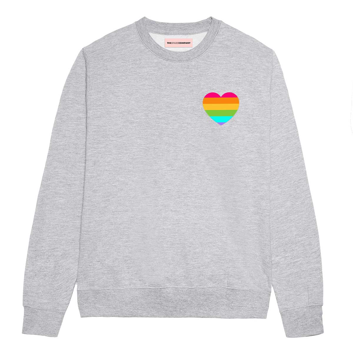Rainbow Pride Heart Sweatshirt