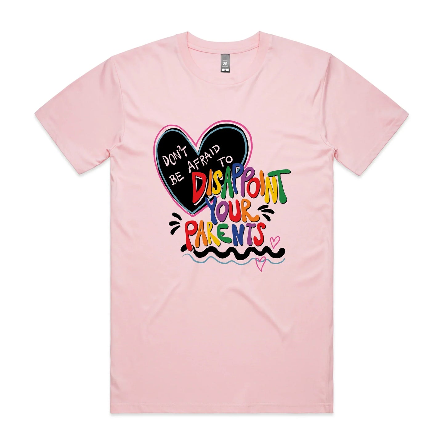Disappoint Your Parents Rainbow Tee