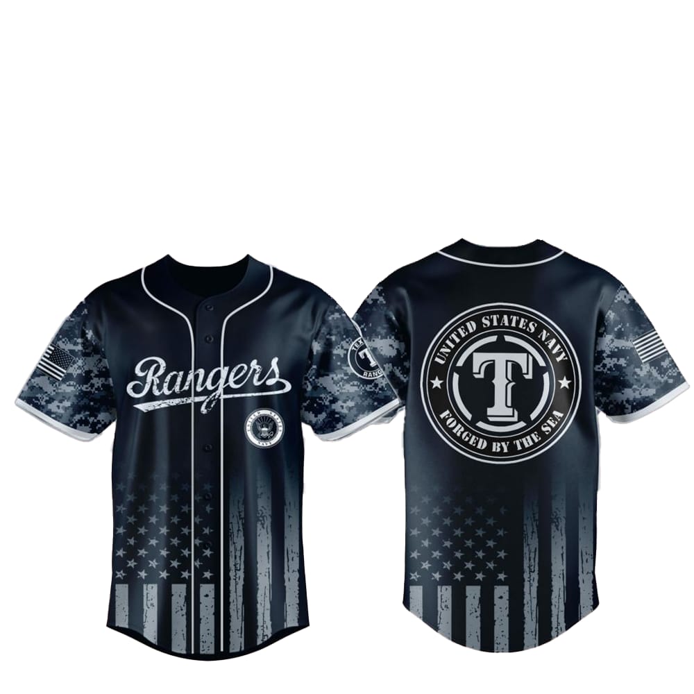 Rangers US Navy Military Jersey 2025 - Grishko.com