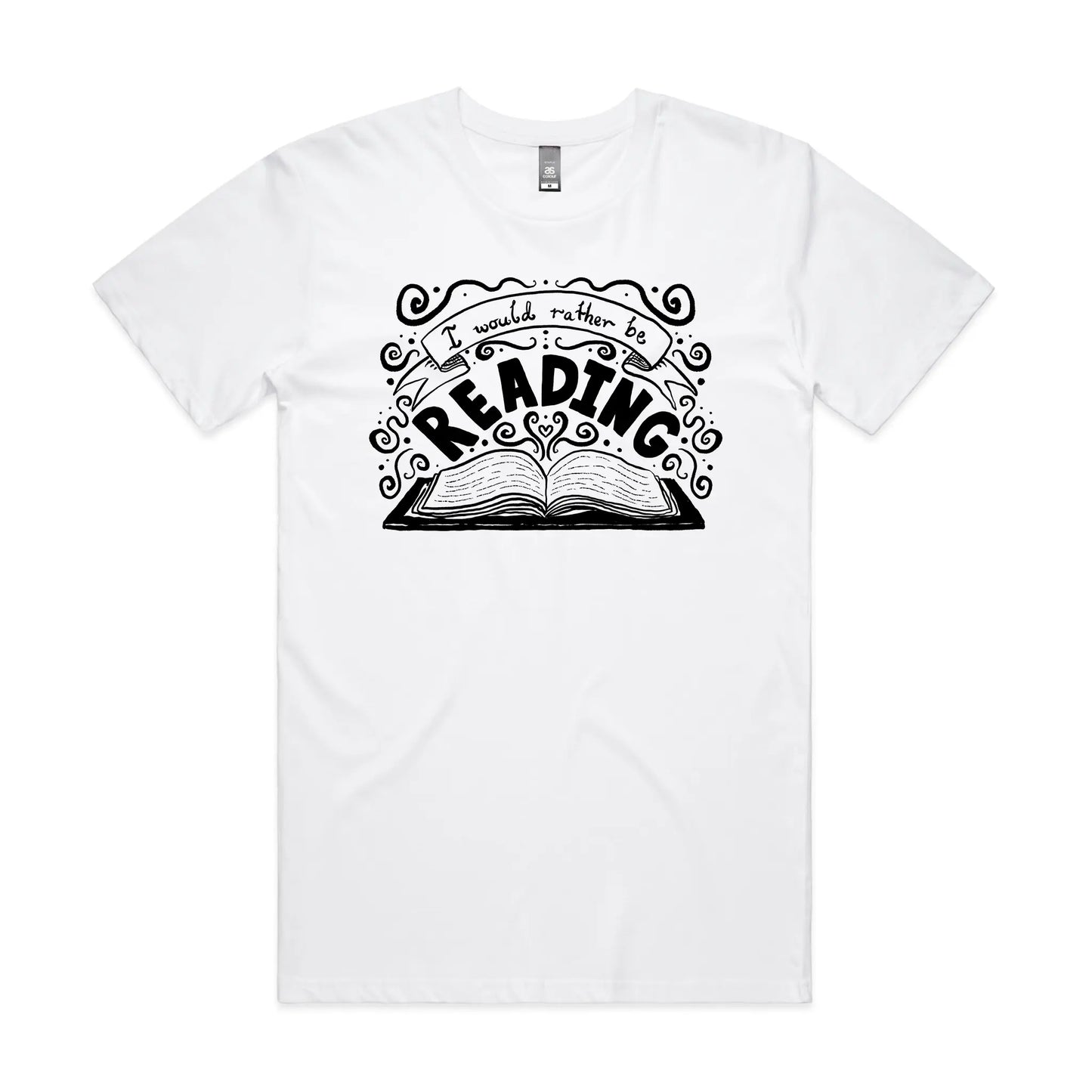 Rather Be Reading Tee