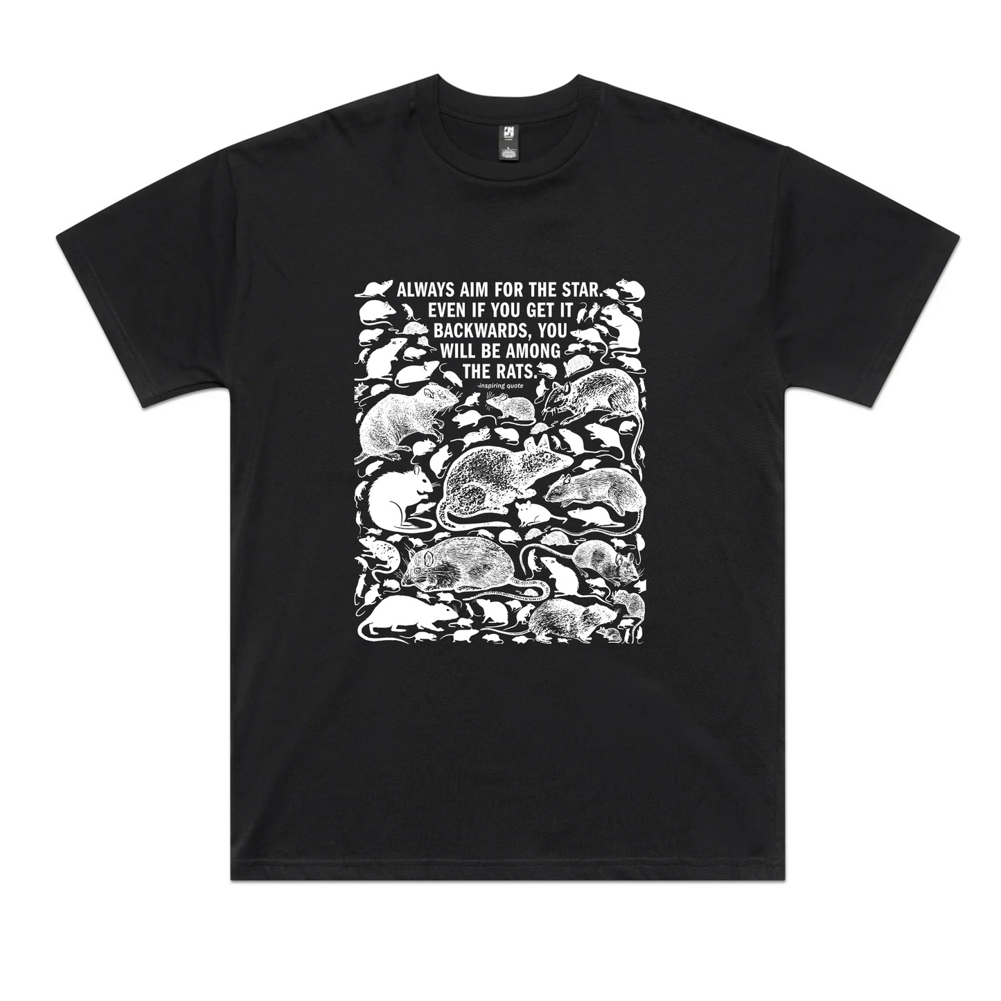 Among The Rats Oversized Tee