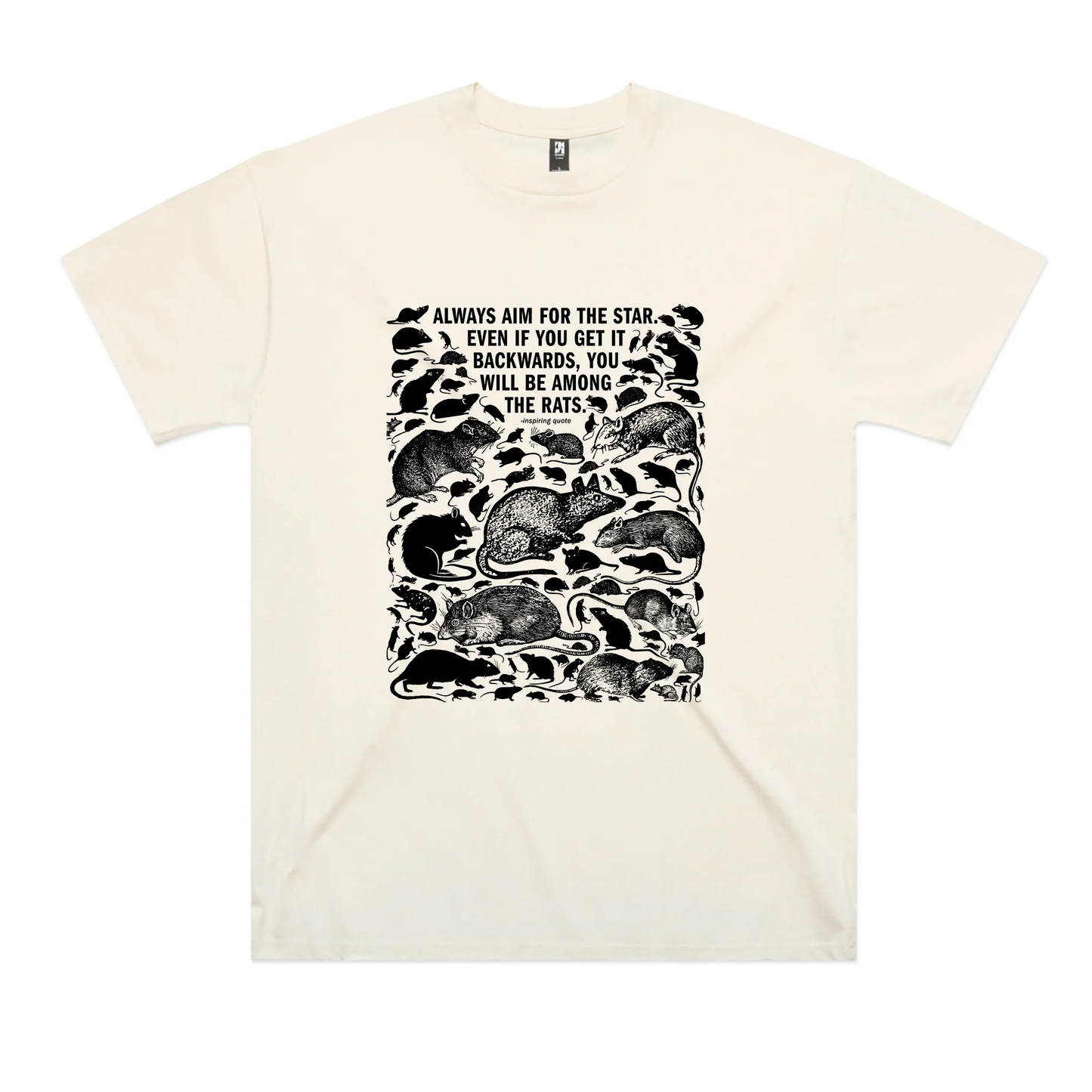 Among The Rats Oversized Tee