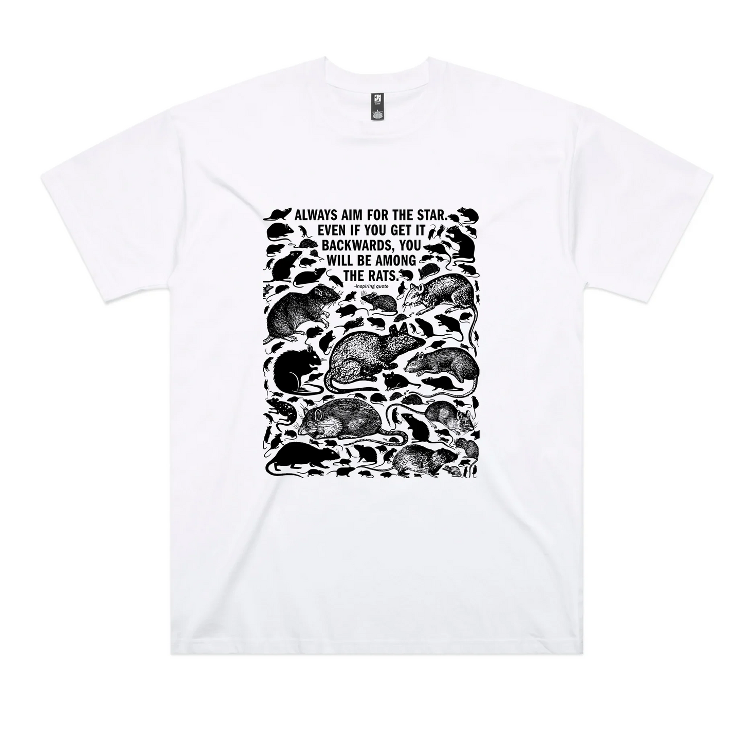 Among The Rats Oversized Tee