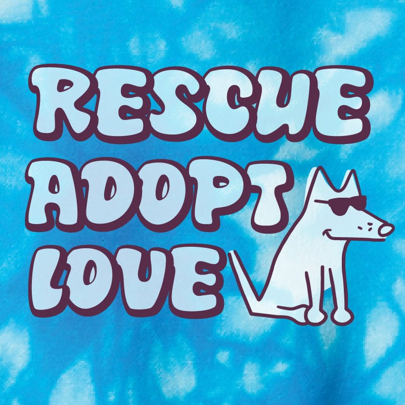 Rescue Adopt Love - Sweatshirt Pullover Hoodie