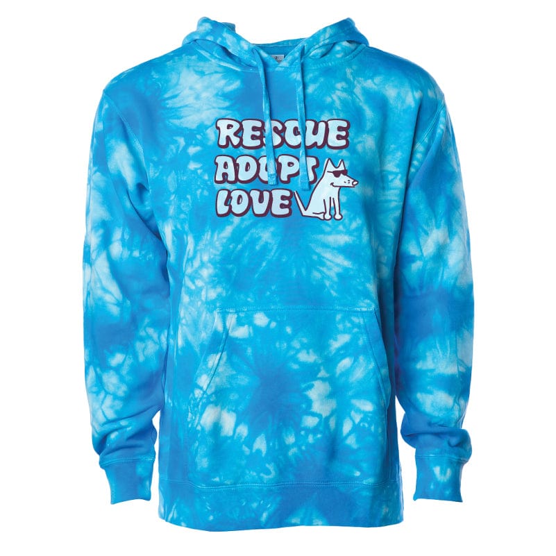 Rescue Adopt Love - Sweatshirt Pullover Hoodie
