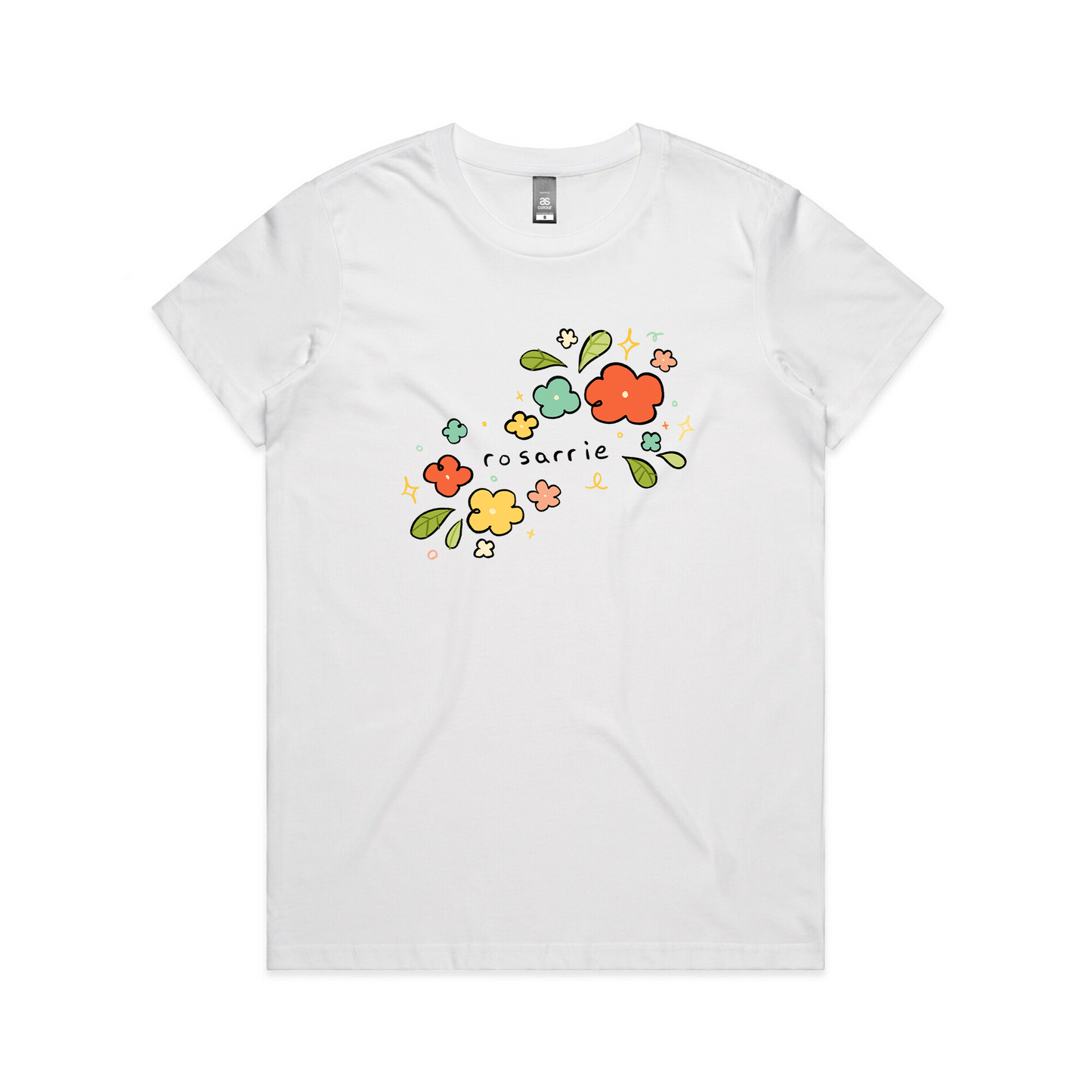 Rosarrie Flowers Tee