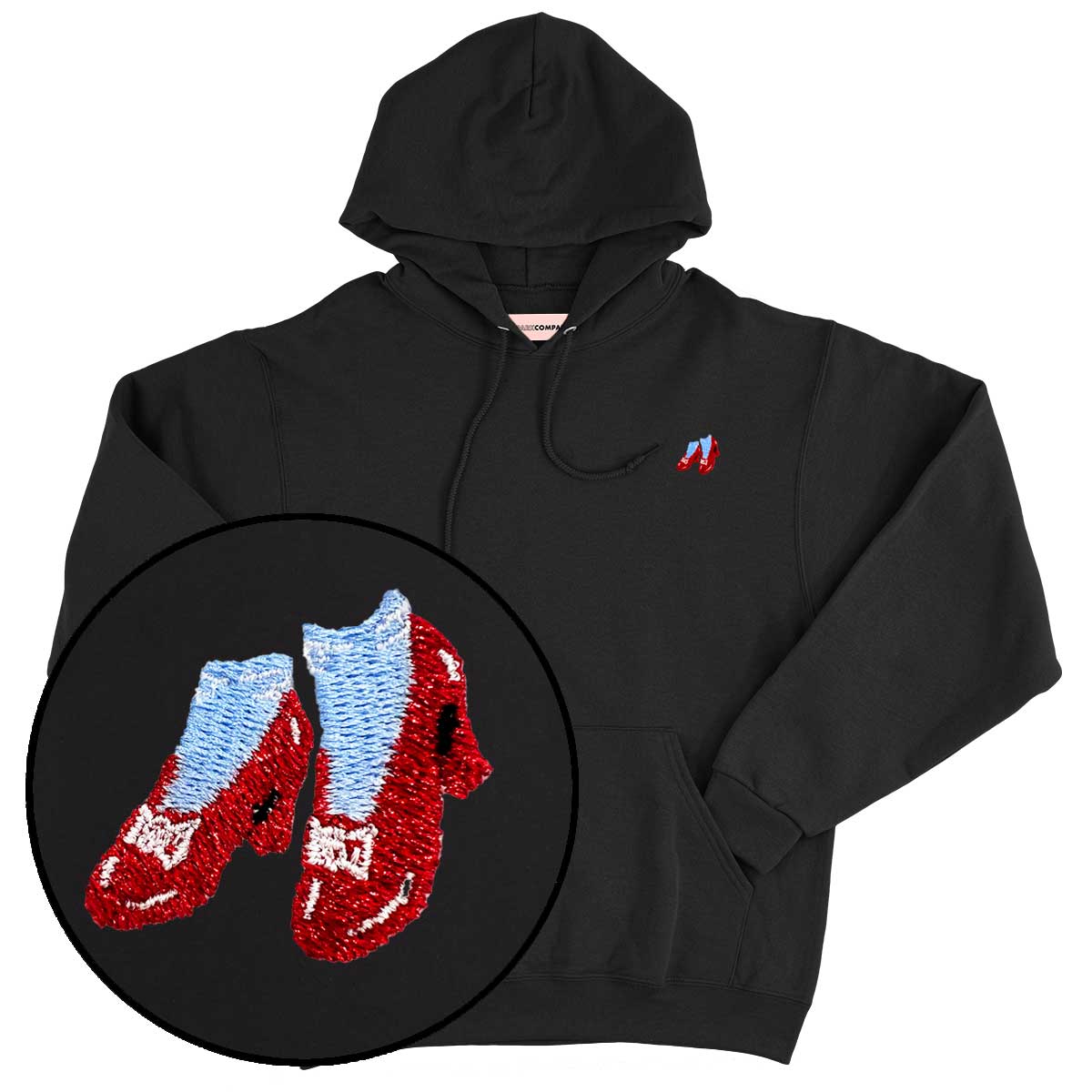 Ruby Slippers Embroidered Hoodie