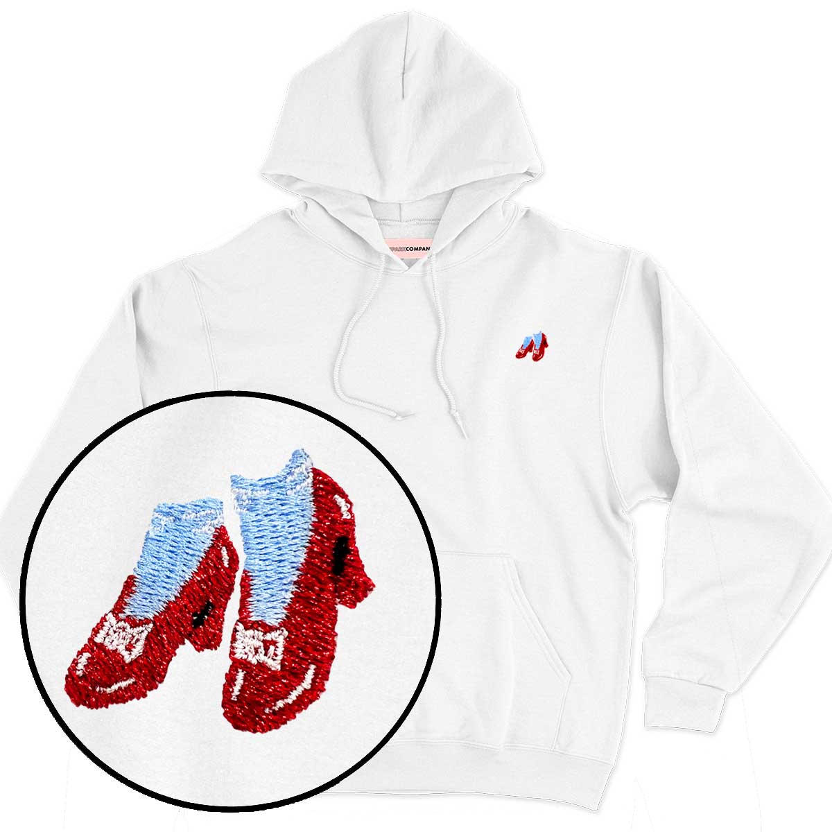 Ruby Slippers Embroidered Hoodie