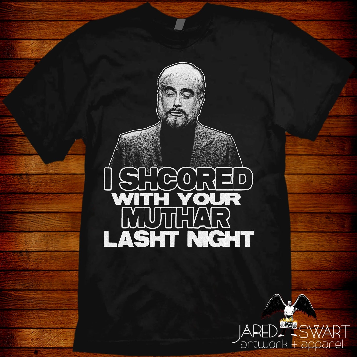 Sean Connery parody accent T-shirt