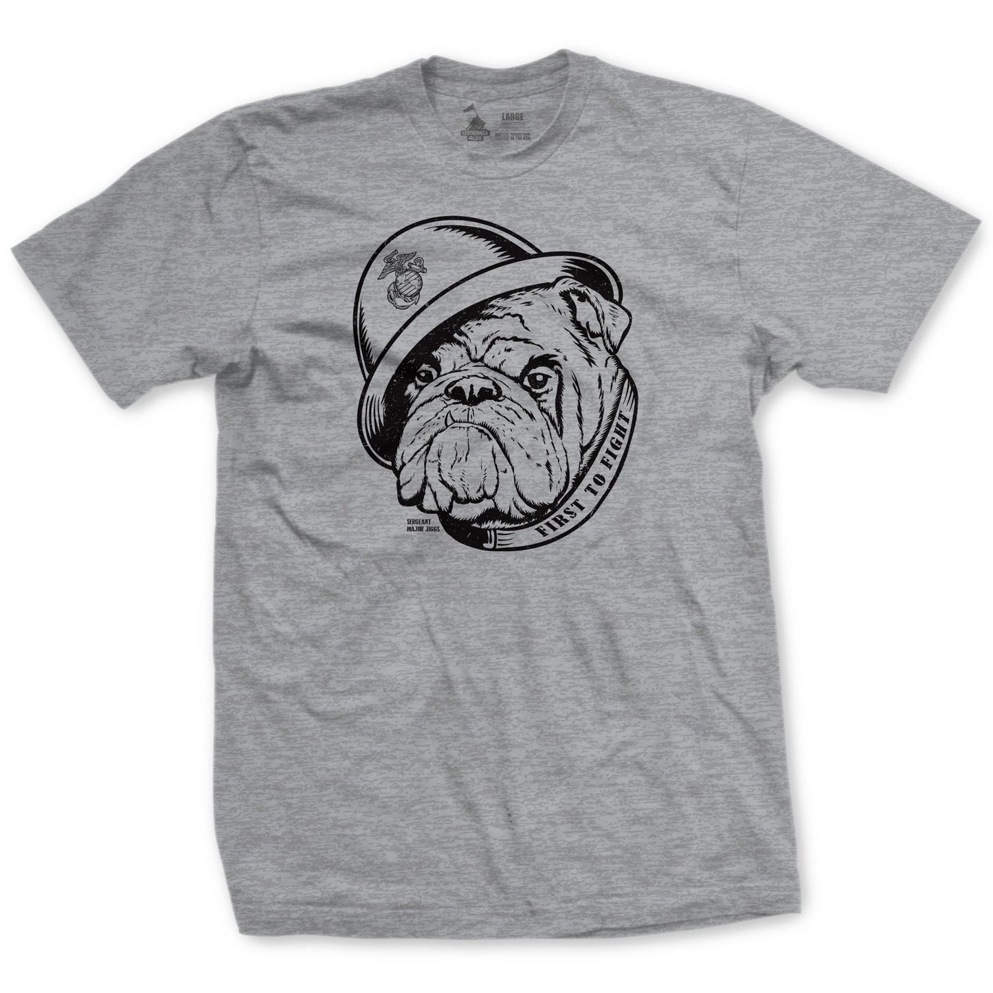 Sergeant Major Jiggs Bulldog T-Shirt