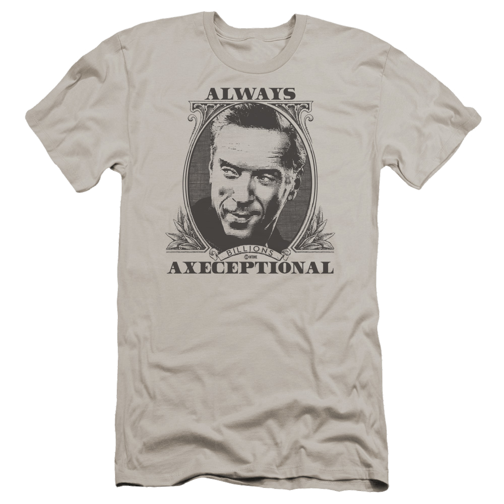Billions Axeceptional - Men's Premium Slim Fit T-Shirt