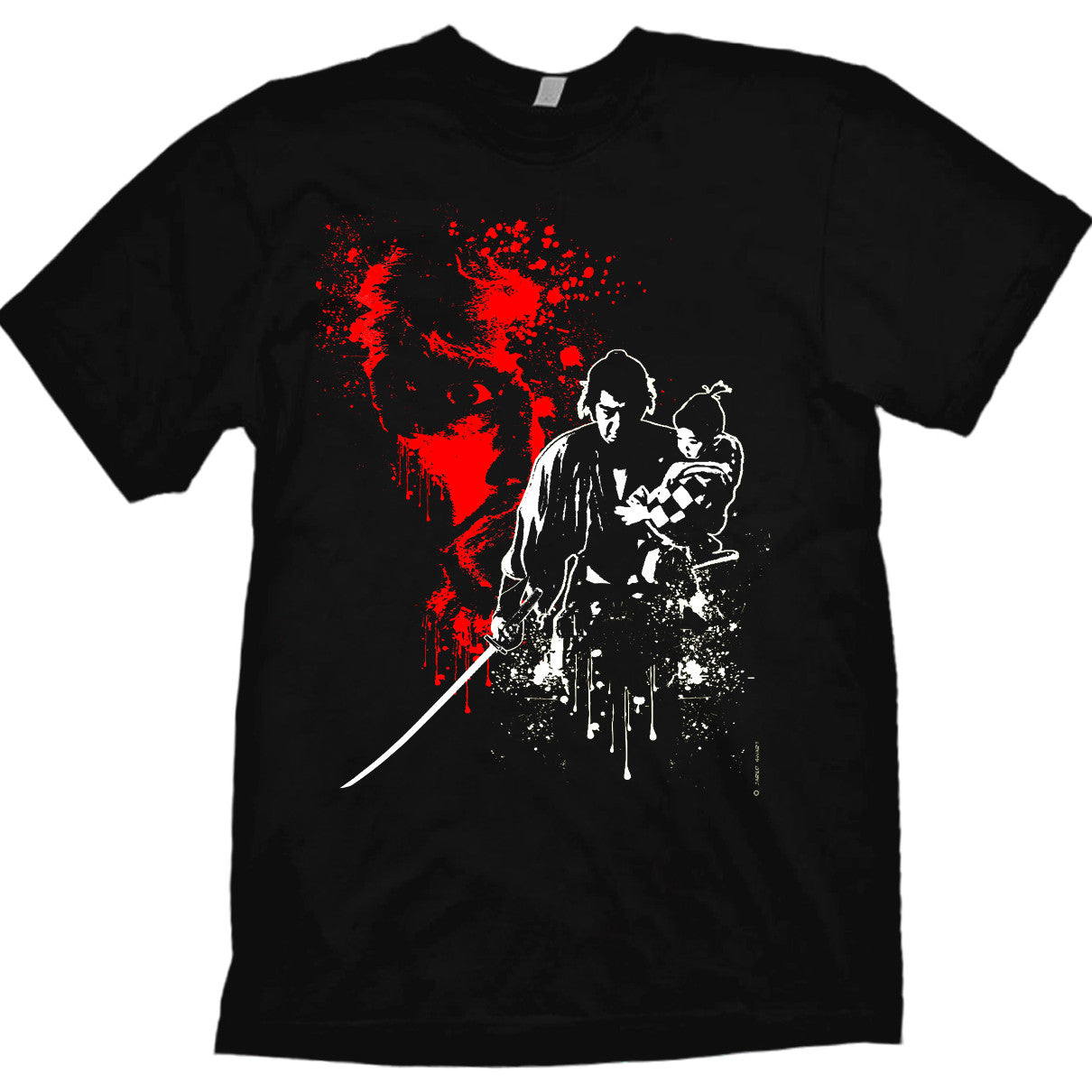 Shogun Assassin Lone Wolf & Cub Designer T-Shirt