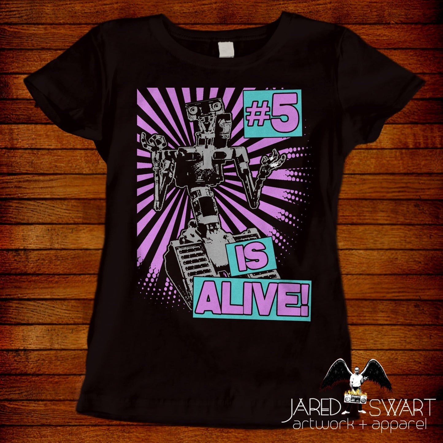 Short Circuit T-shirt #5 is Alive!