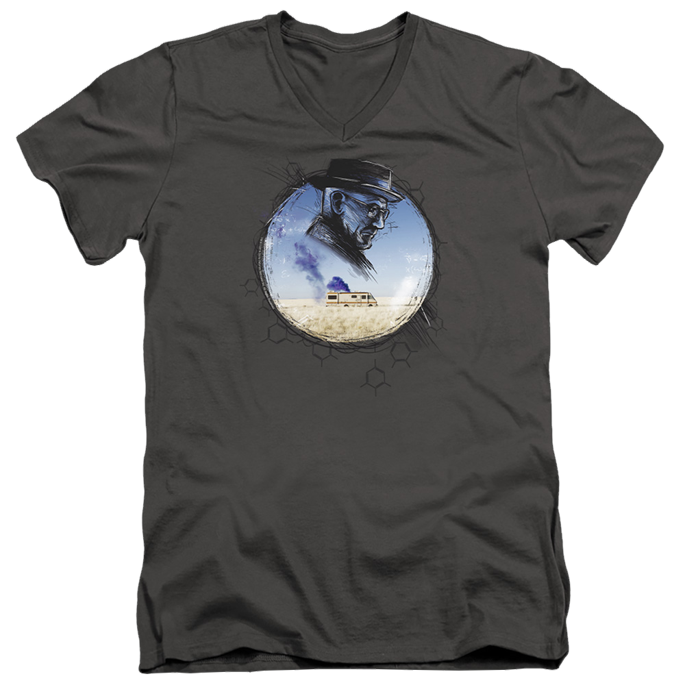 Breaking Bad Crystal - Men's V-Neck T-Shirt