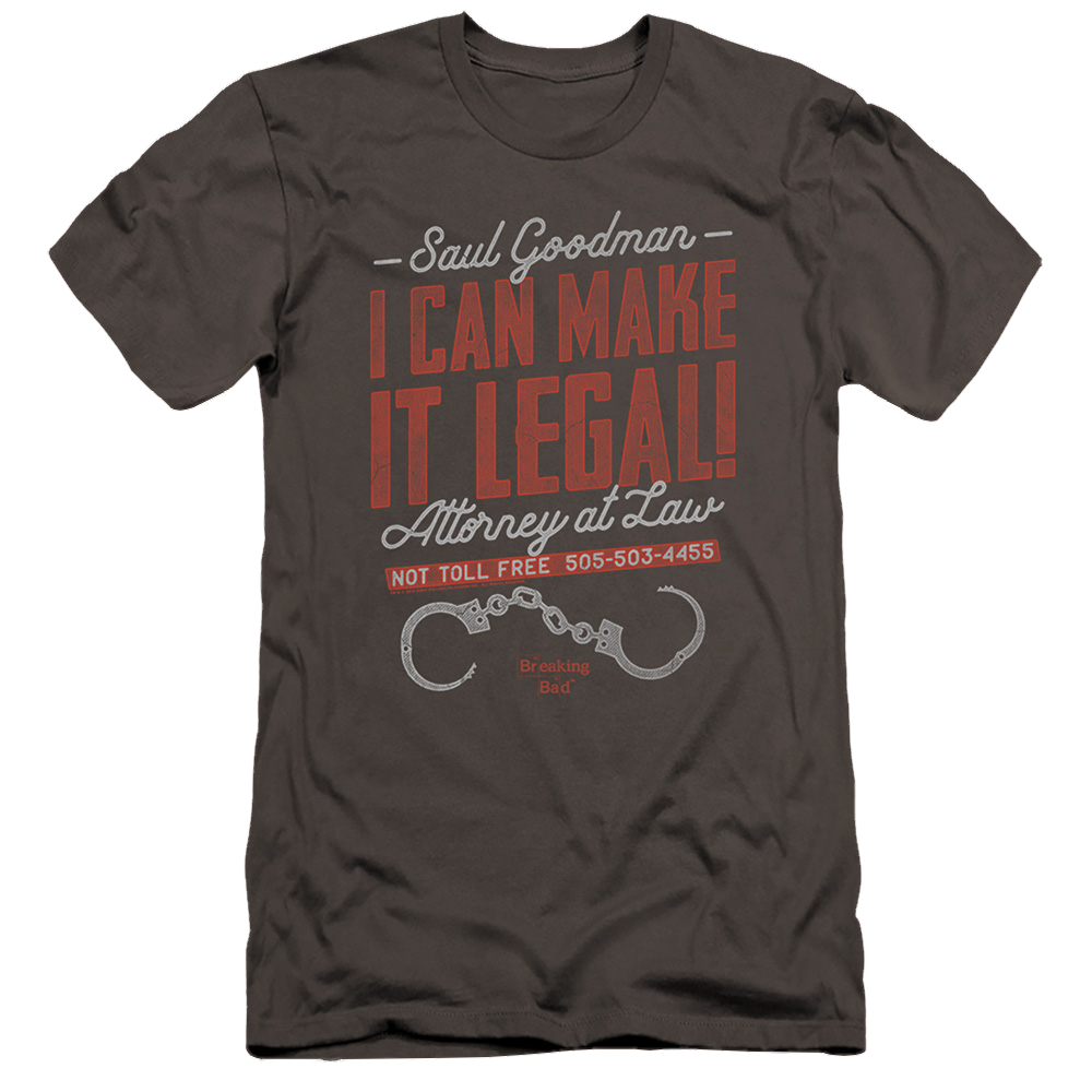 Breaking Bad Make It Legal - Men's Premium Slim Fit T-Shirt