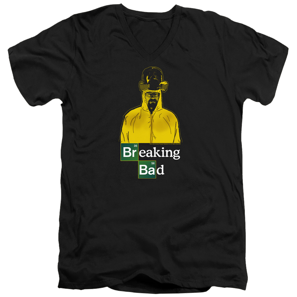 Breaking Bad Hazmat - Men's V-Neck T-Shirt