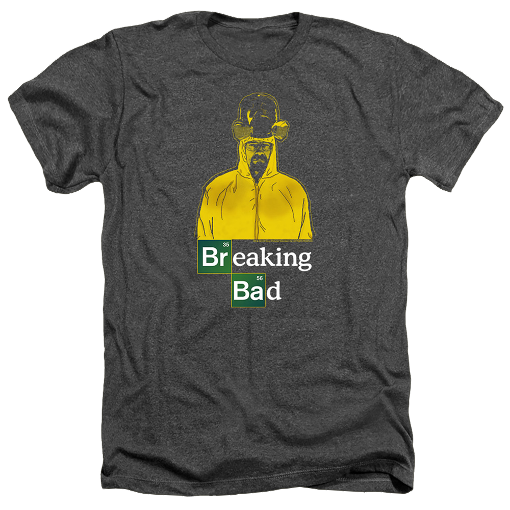 Breaking Bad Hazmat - Men's Heather T-Shirt