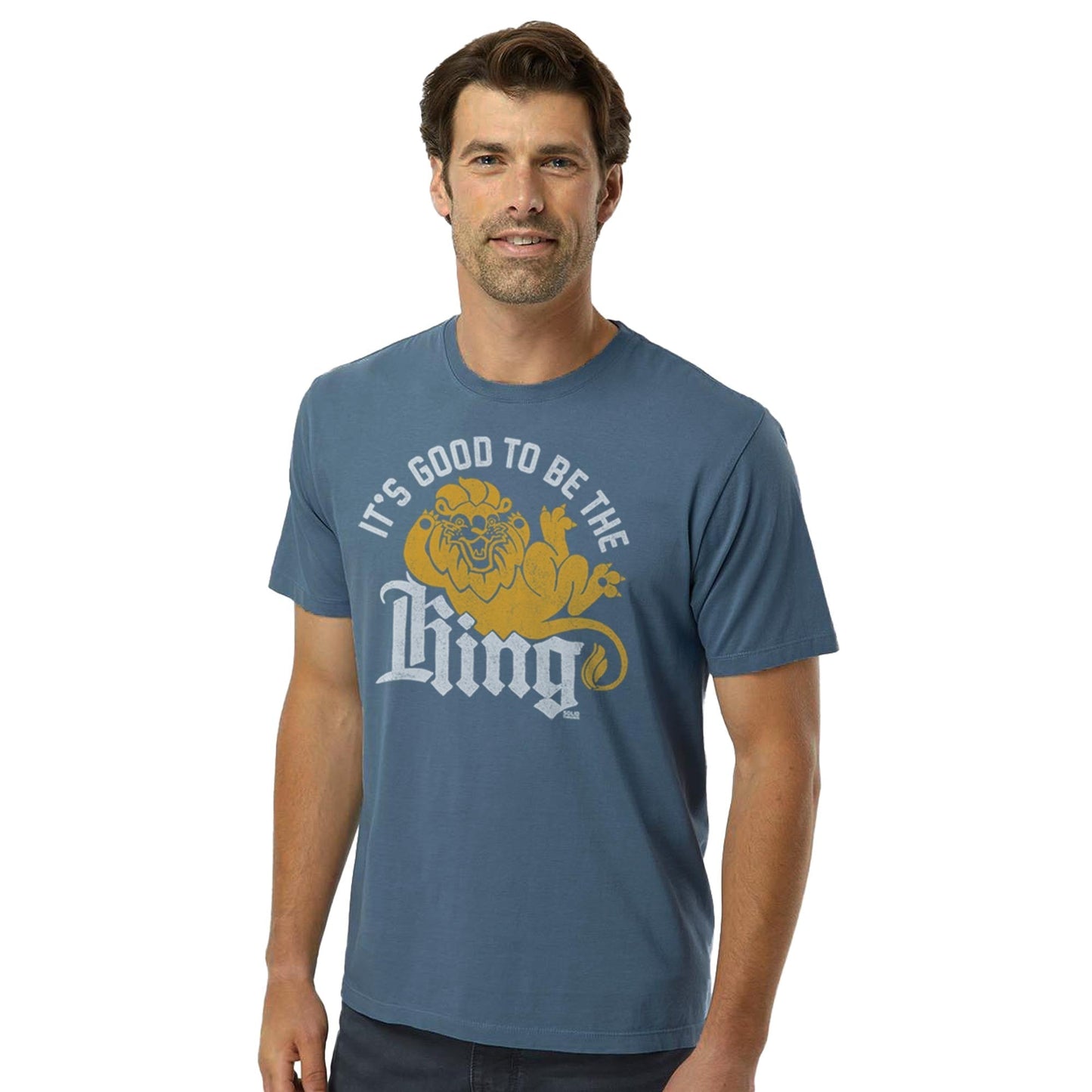 It's Good To Be The King Organic Cotton T-shirt