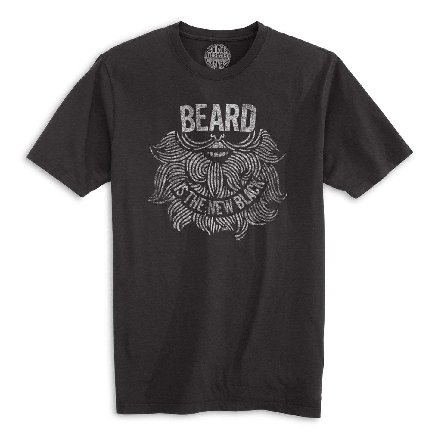 Beard Is The New Black Organic Cotton T-shirt