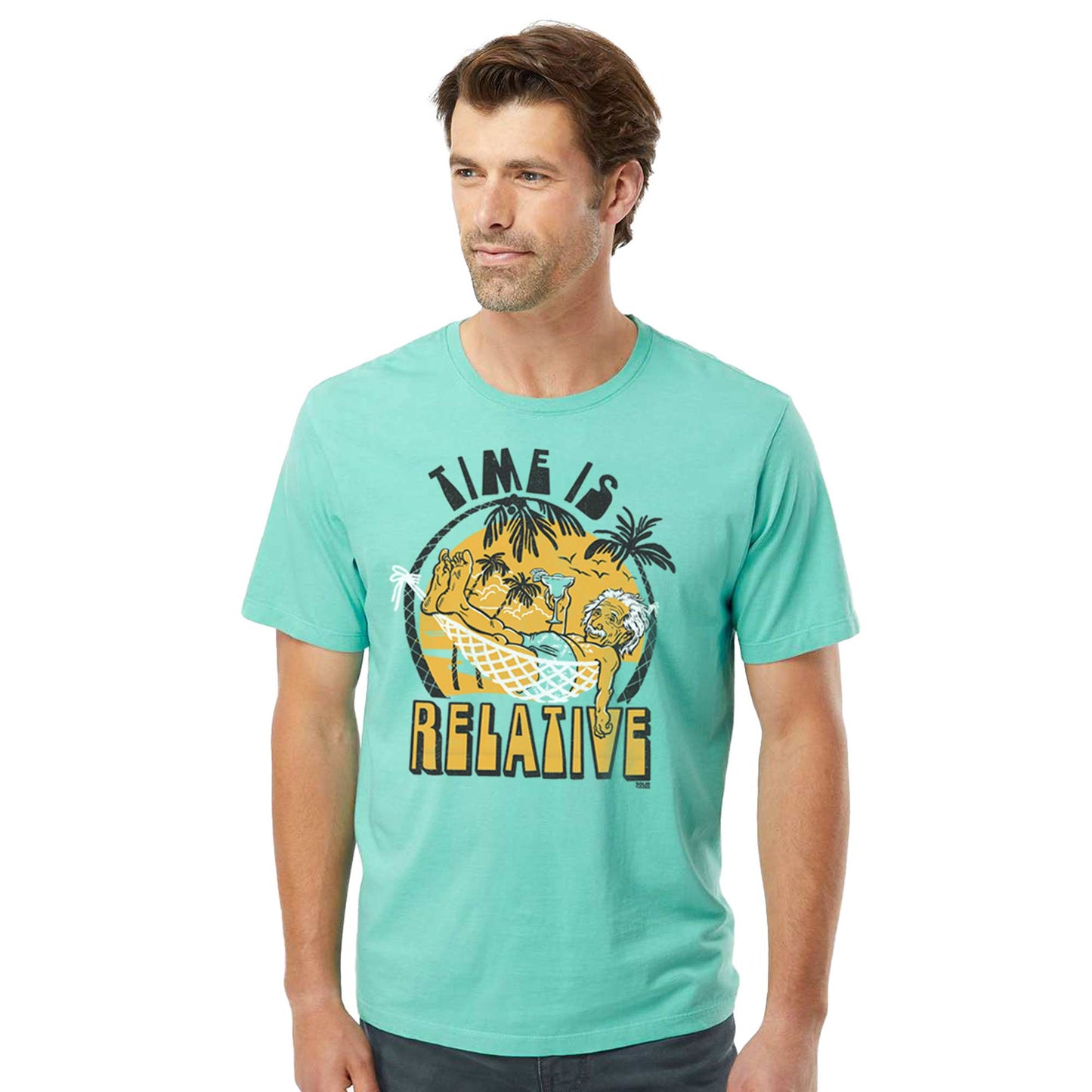 Time Is Relative Organic Cotton T-shirt