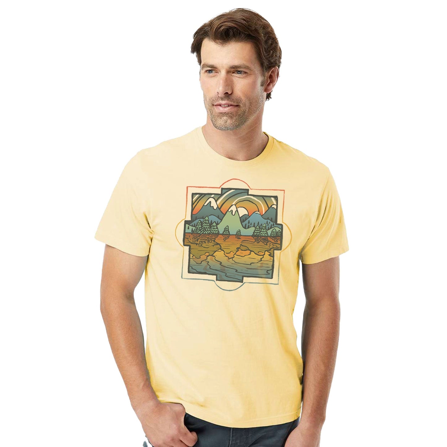 Reflections | Design by Dylan Fant Organic Cotton T-shirt