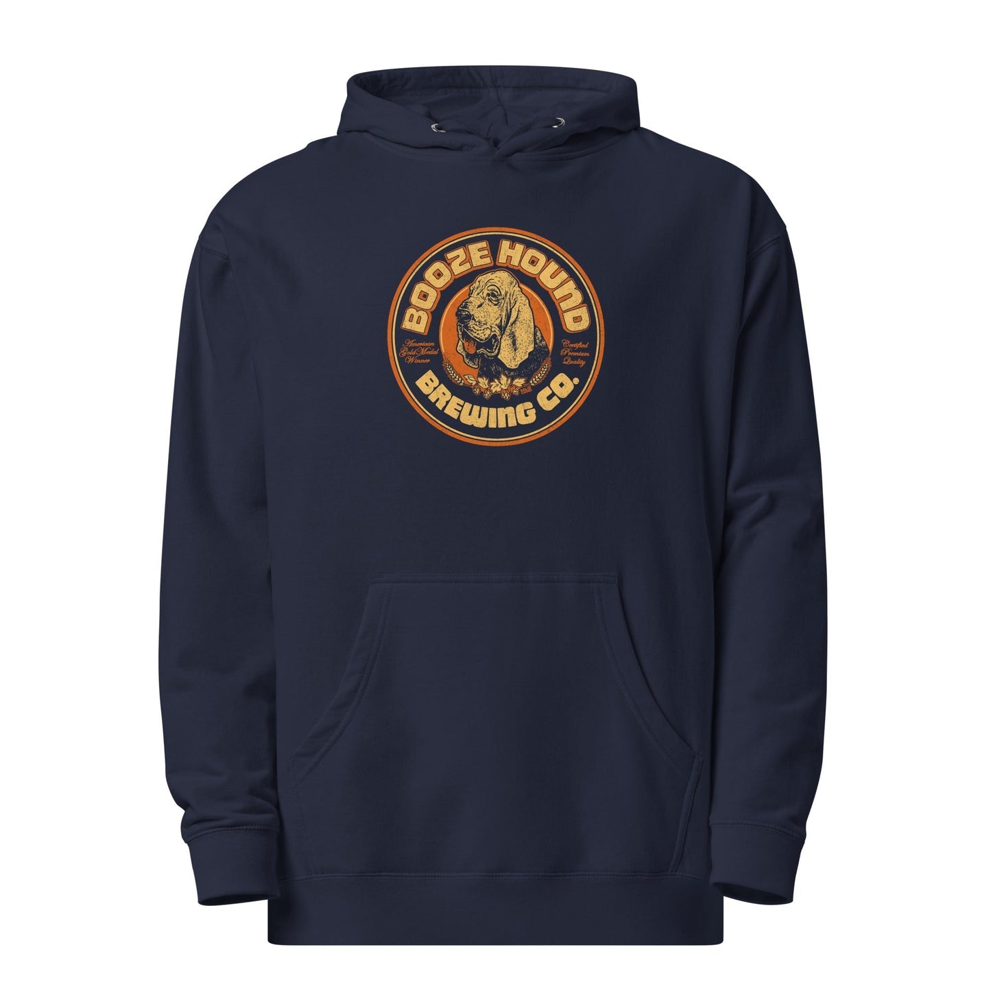 Unisex Boozehound Brewing Co. Midweight Pullover Hoodie
