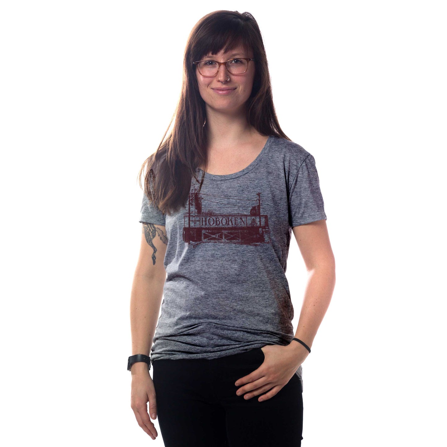 Women's Hoboken Bridge T-Shirt