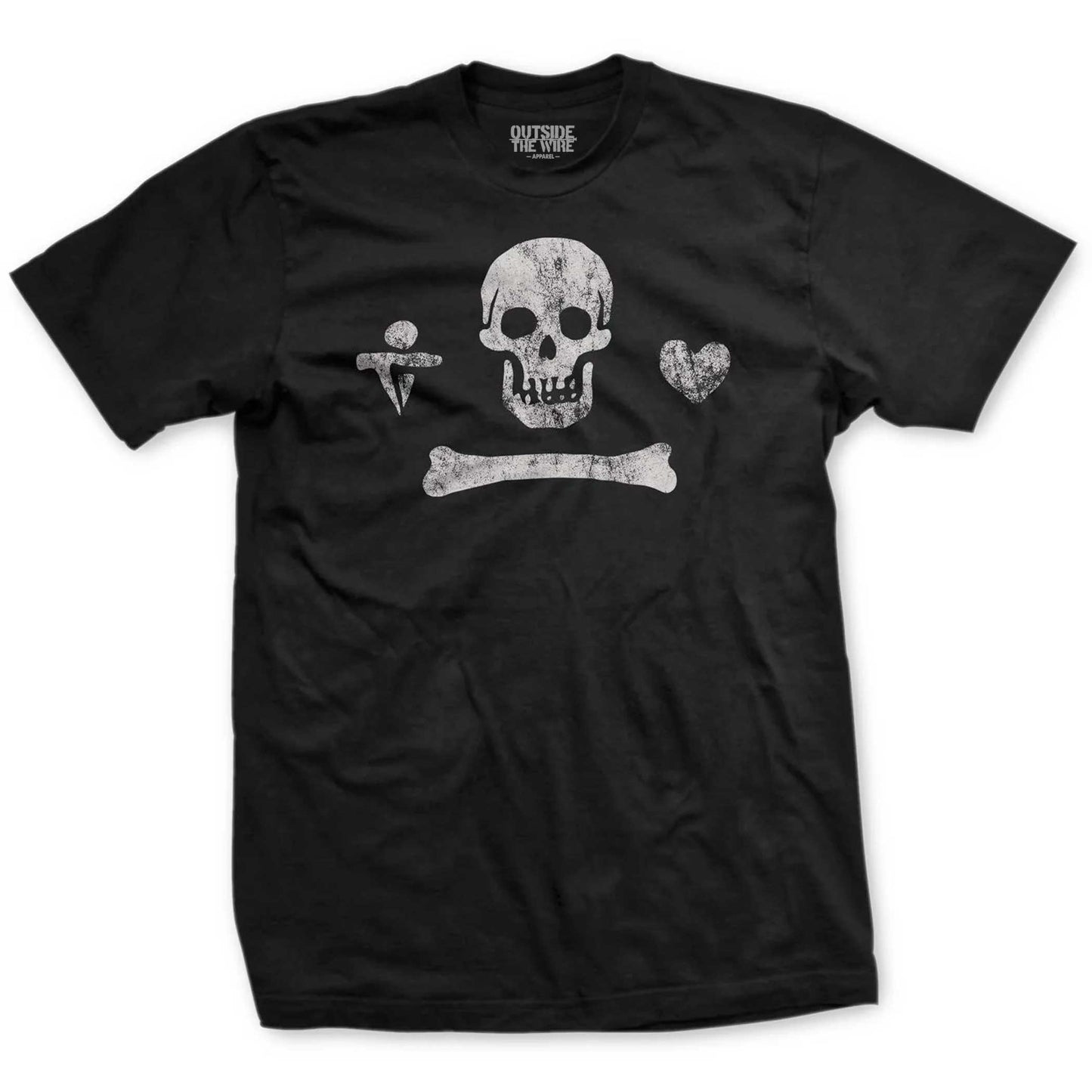 Pirate Stede Bonnet Flag T-Shirt