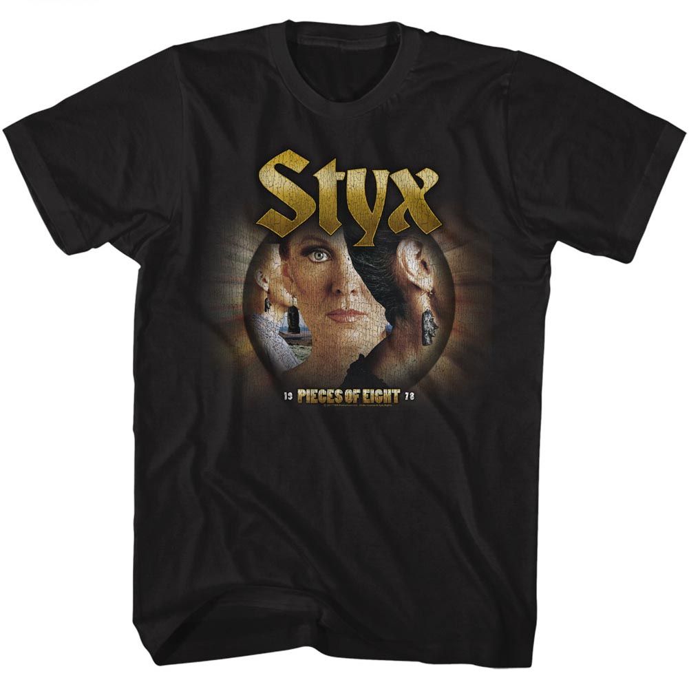 Styx Pieces Of Eight T-Shirt Style001
