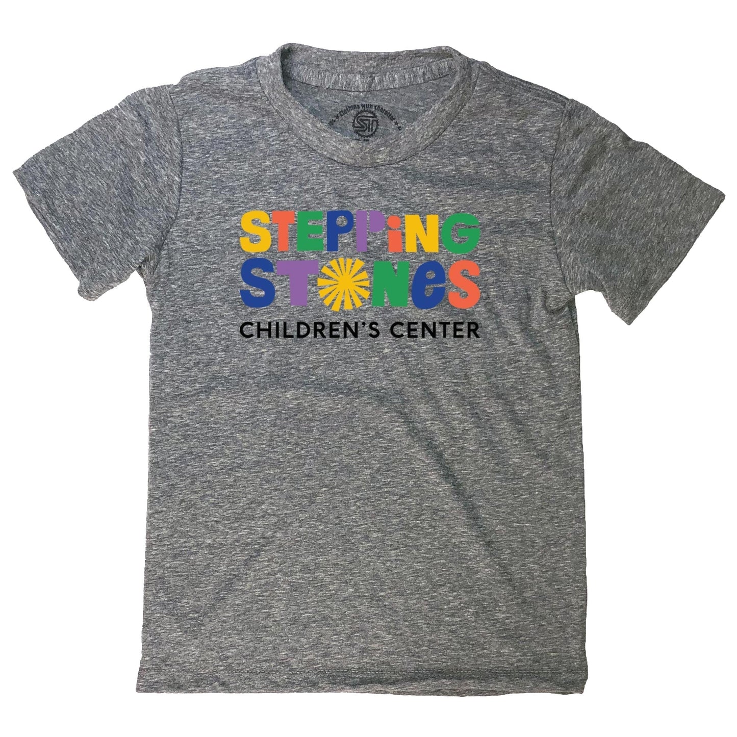 Kids Stepping Stones Rainbow Sunburst T-Shirt