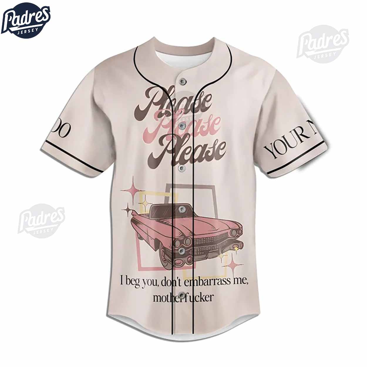 Sabrina Carpenter Custom Baseball Jersey Style - Padres Jersey Oasis: Elevate Your Baseball Style Game