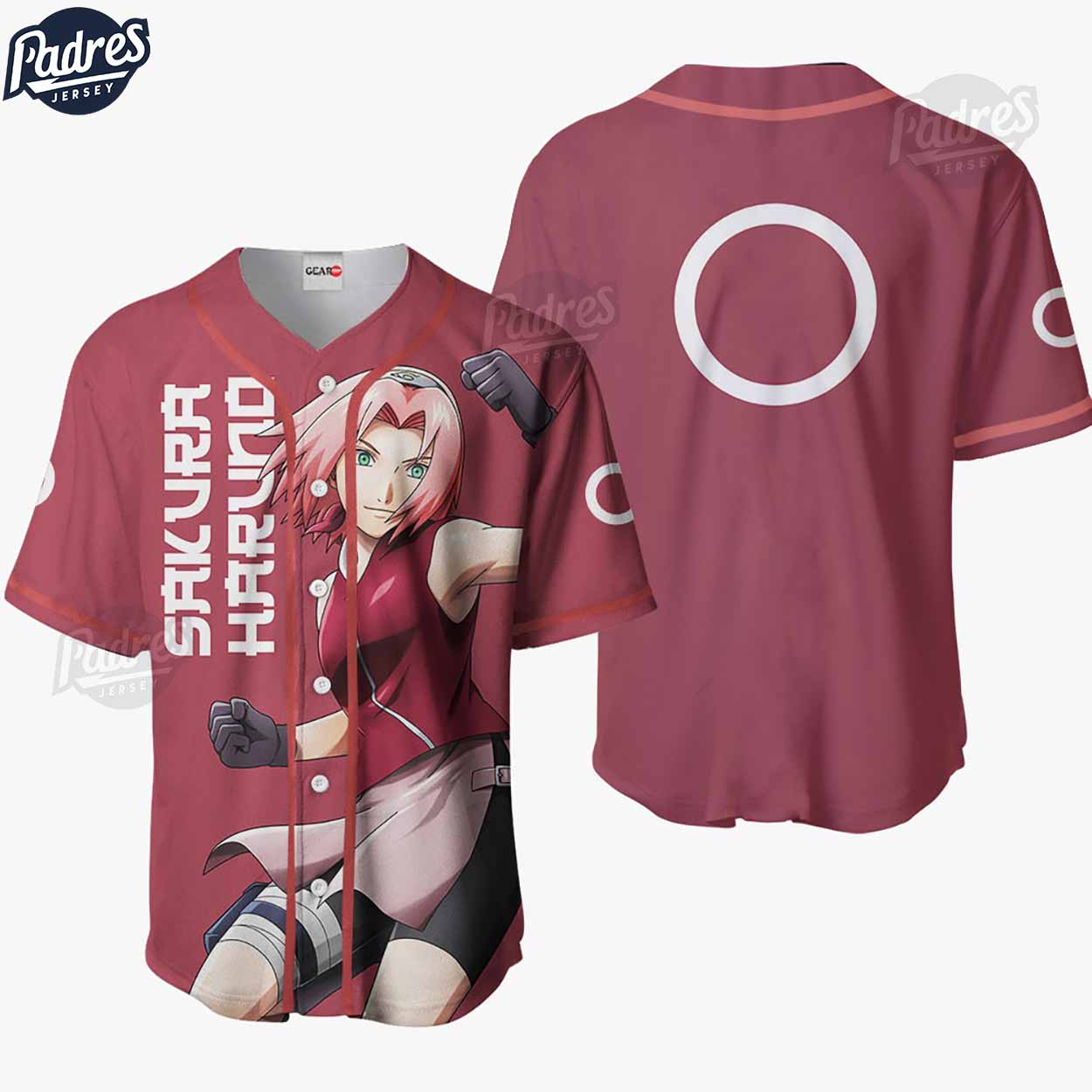 Sakura Haruno Baseball Jersey - Padres Jersey Oasis: Elevate Your Baseball Style Game
