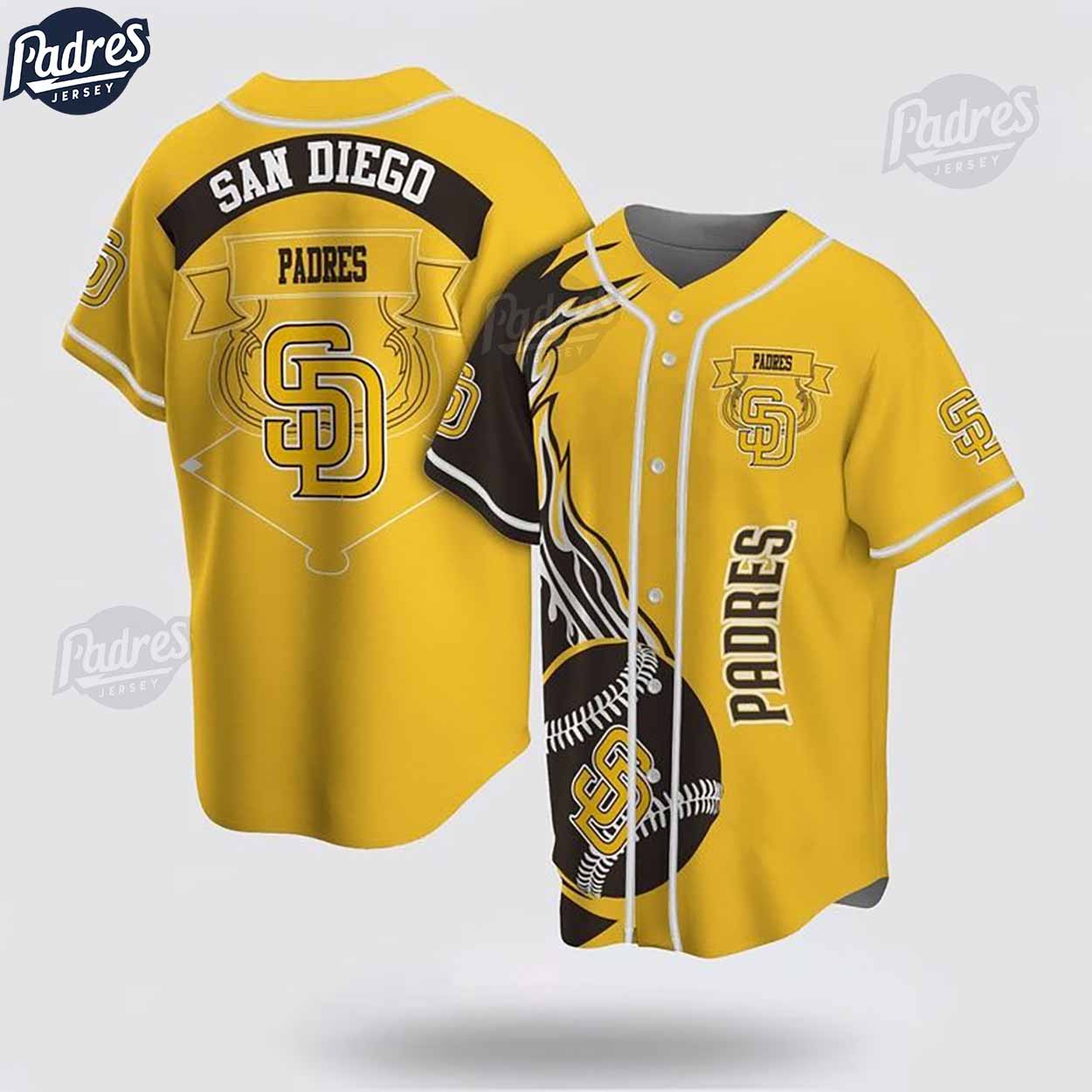 San Diego Padres Baseball Yellow Baseball Jersey Style - Padres Jersey Oasis: Elevate Your Baseball Style Game
