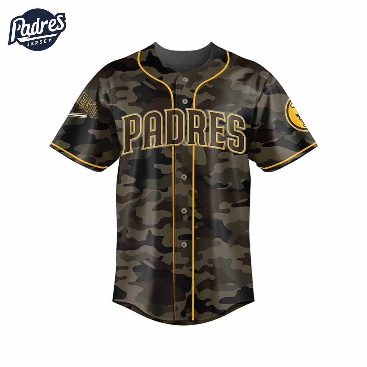 San Diego Padres Camo Baseball Jersey For Only - Padres Jersey Oasis: Elevate Your Baseball Style Game