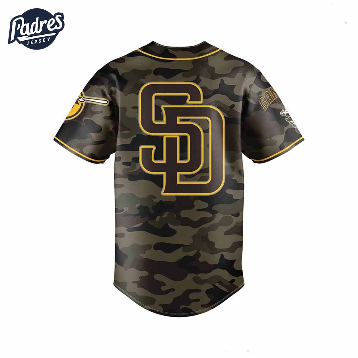 San Diego Padres Camo Baseball Jersey For Only - Padres Jersey Oasis: Elevate Your Baseball Style Game