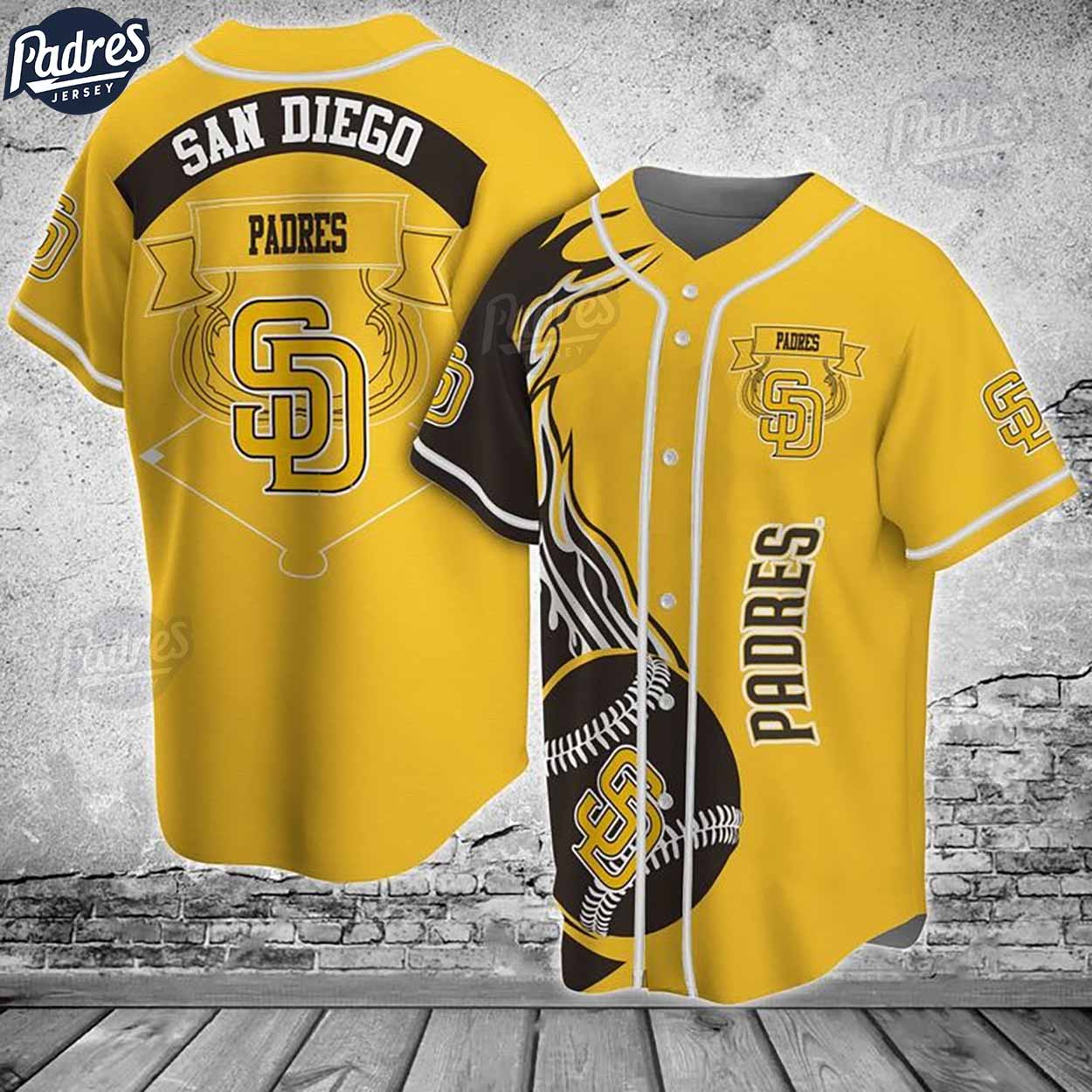 San Diego Padres Jersey Yellow Baseball Jersey - Padres Jersey Oasis: Elevate Your Baseball Style Game