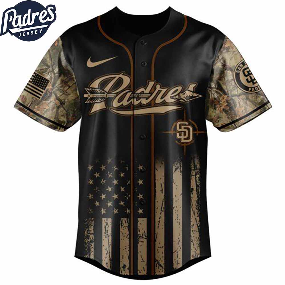 San Diego Padres MLB X Deer Hunting Personalized Baseball Jersey - Padres Jersey Oasis: Elevate Your Baseball Style Game