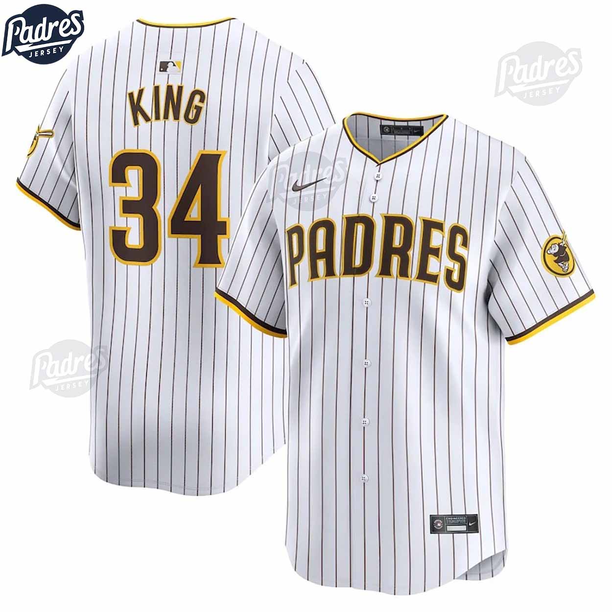 San Diego Padres Michael King Baseball Jersey - Padres Jersey Oasis: Elevate Your Baseball Style Game