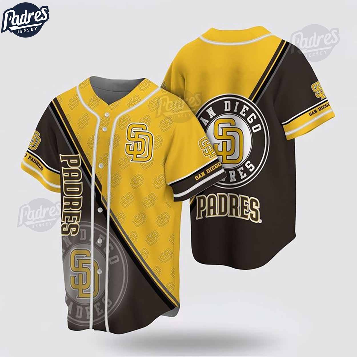 San Diego Padres Simple Design Baseball Jersey Style - Padres Jersey Oasis: Elevate Your Baseball Style Game