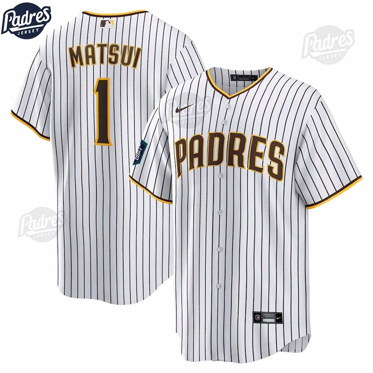 San Diego Padres Yuki Matsui Baseball Jersey - Padres Jersey Oasis: Elevate Your Baseball Style Game