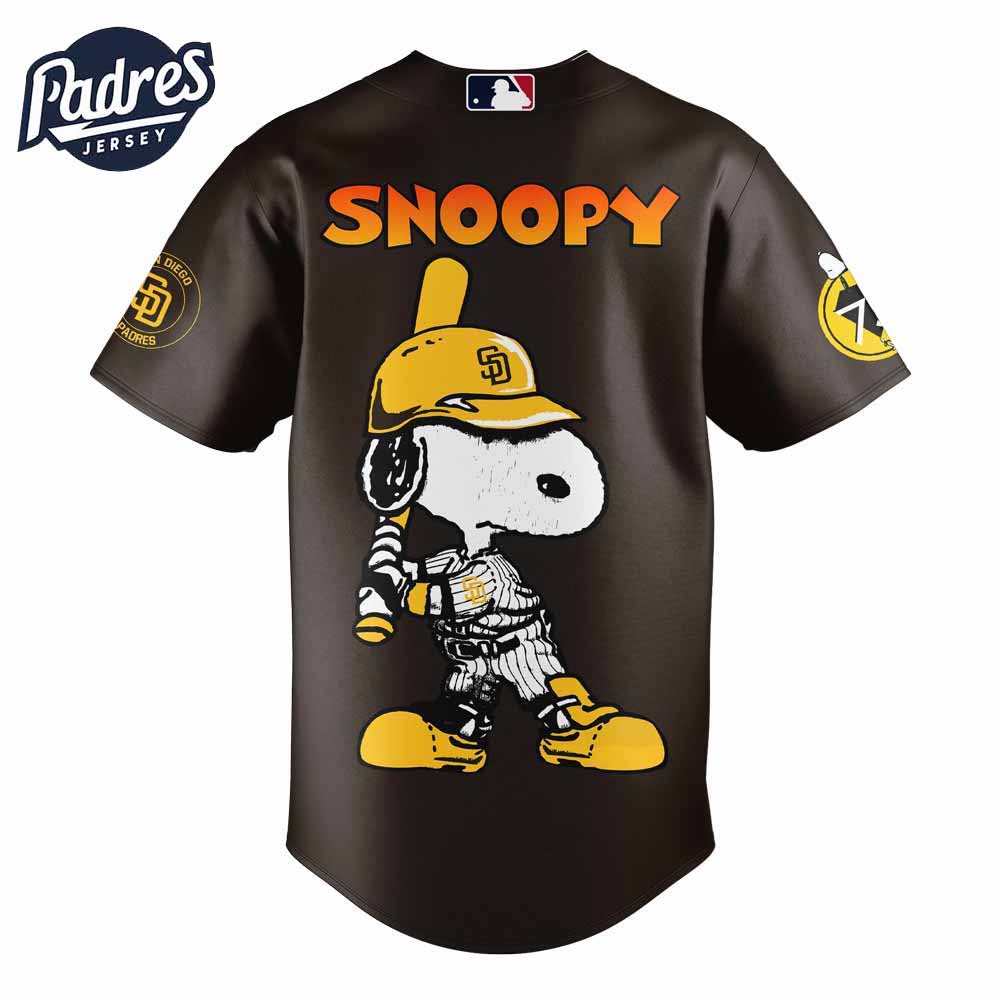 San Diego Padres x Snoopy 75th Anniversary Baseball Jersey - Padres Jersey Oasis: Elevate Your Baseball Style Game
