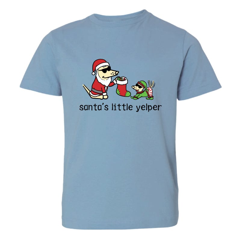Santa's Little Yelper  - Youth Short Sleeve T-Shirt