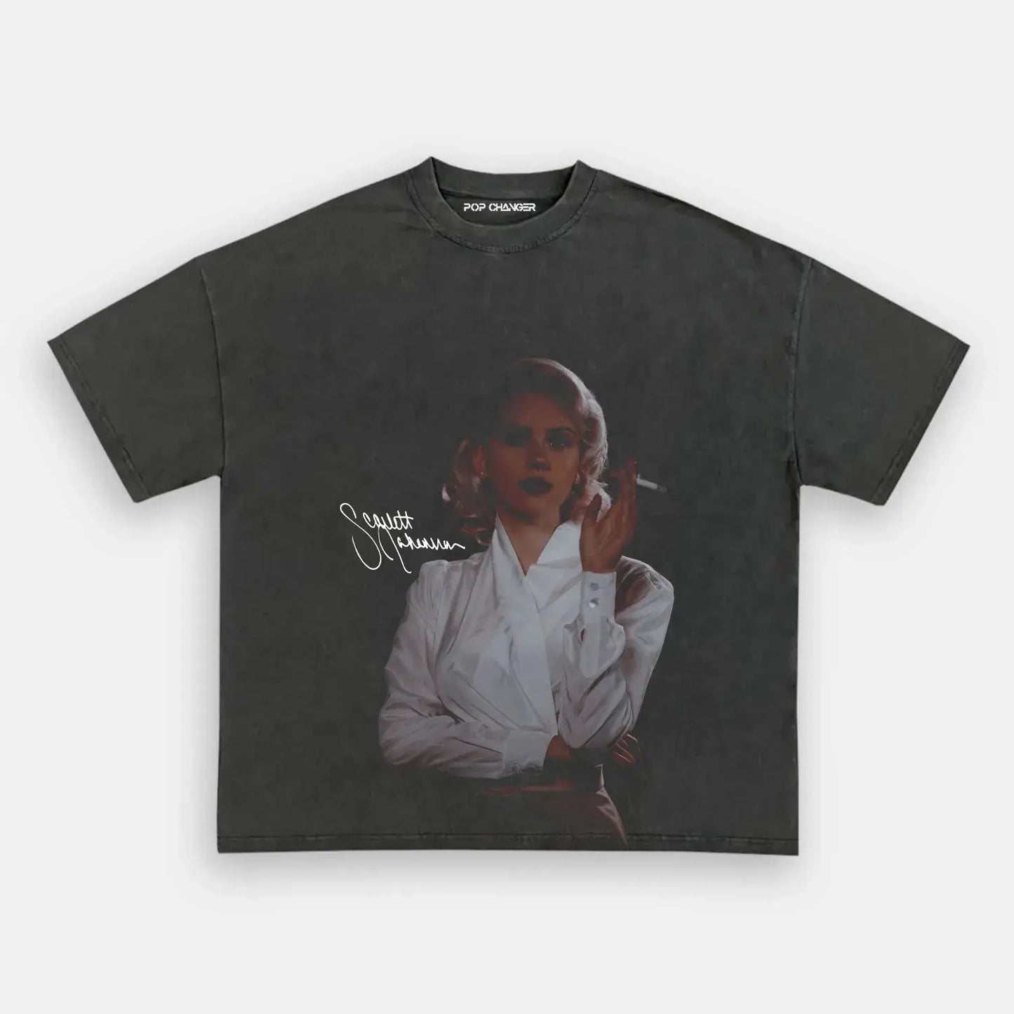 Scarlett Johansson Smoke Tee