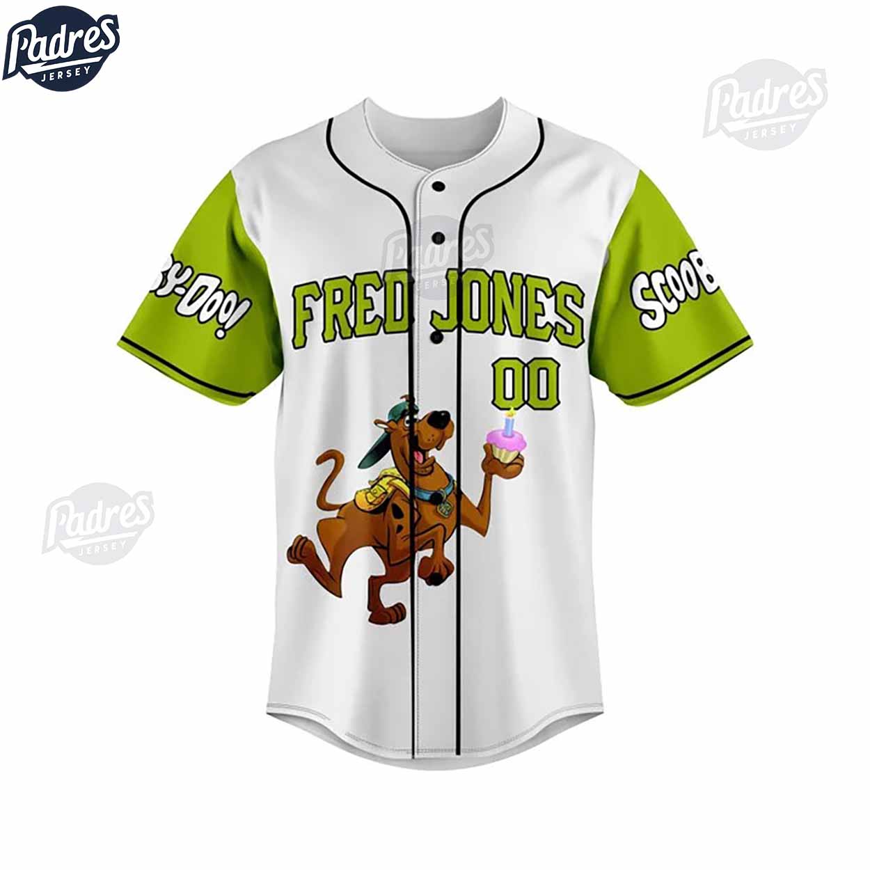 Scooby Doo Fred Jones Baseball Jersey - Padres Jersey Oasis: Elevate Your Baseball Style Game