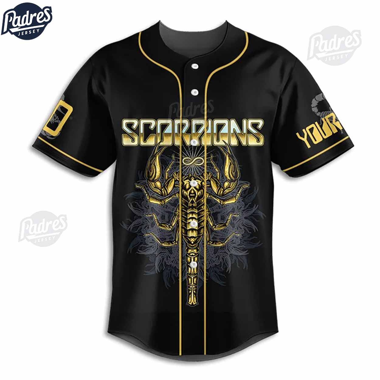 Scorpions Learn To Forgive Custom Baseball Jersey - Padres Jersey Oasis: Elevate Your Baseball Style Game