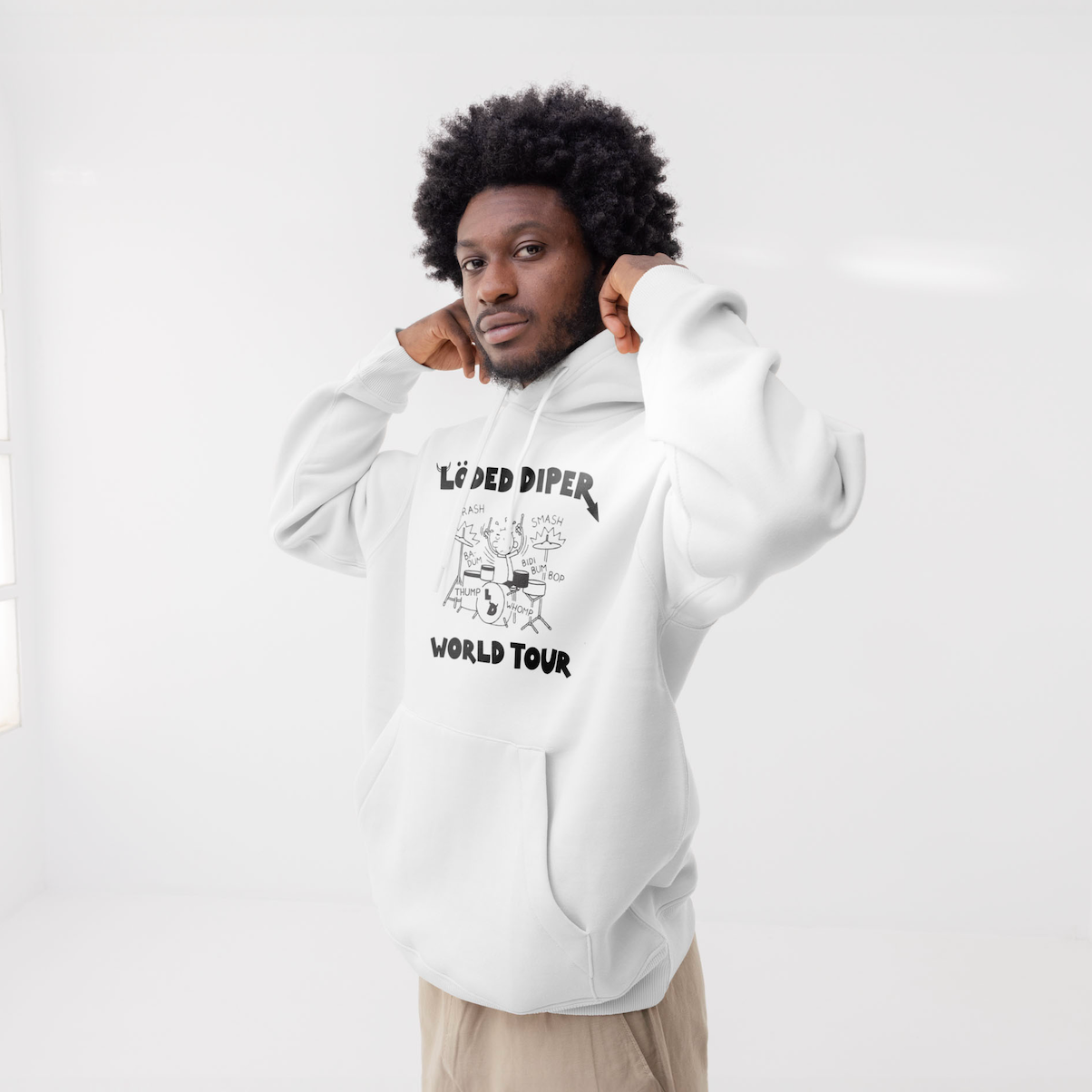 Loded Diper World Tour - Unisex Heavy BlendÃ¢â€žÂ¢ Hooded Sweatshirt - ALL COLORS