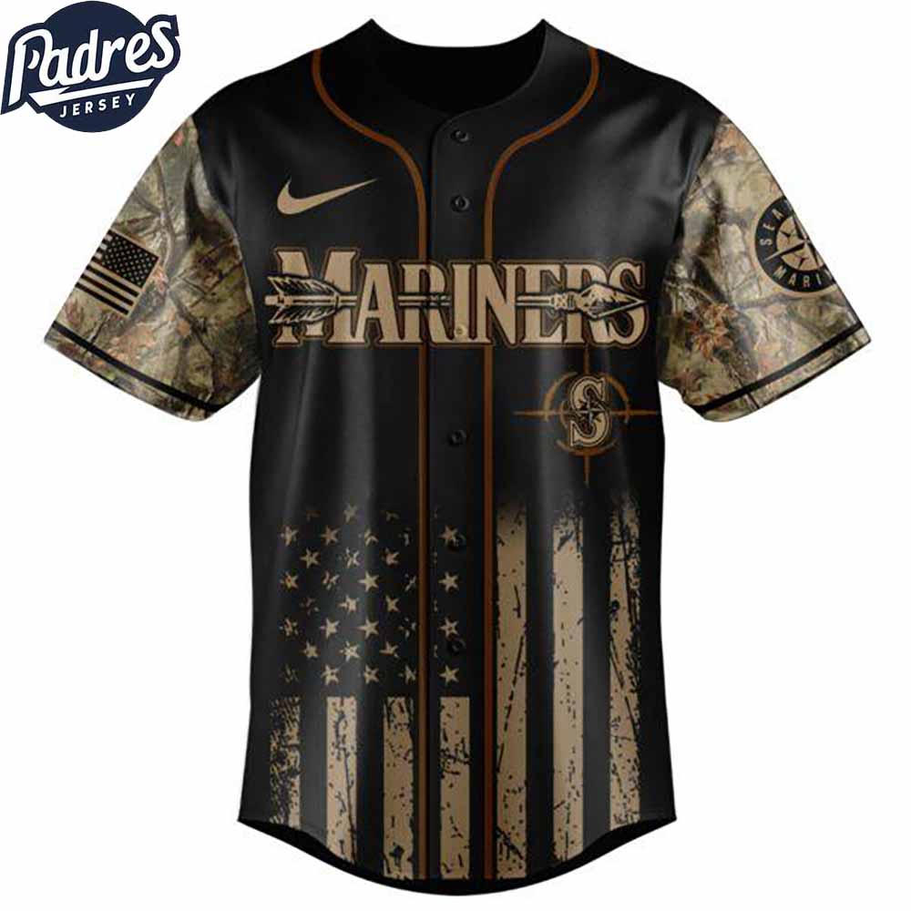 Seattle Mariners MLB X Deer Hunting Personalized Baseball Jersey - Padres Jersey Oasis: Elevate Your Baseball Style Game