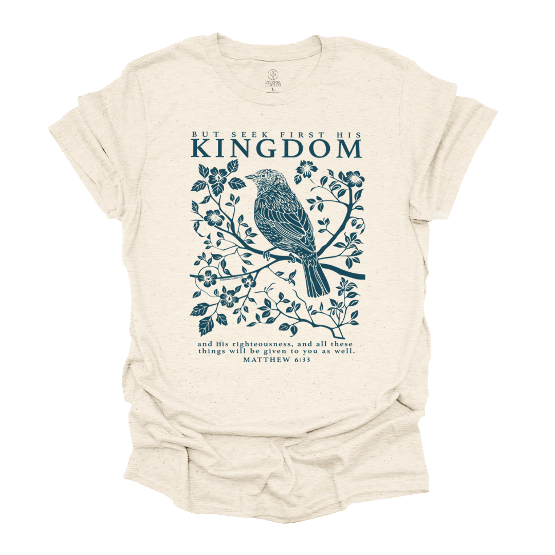 FREE Seek His Kingdom Tee *Add Any Other Item To Cart To Unlock FREE Price. Limit 1*