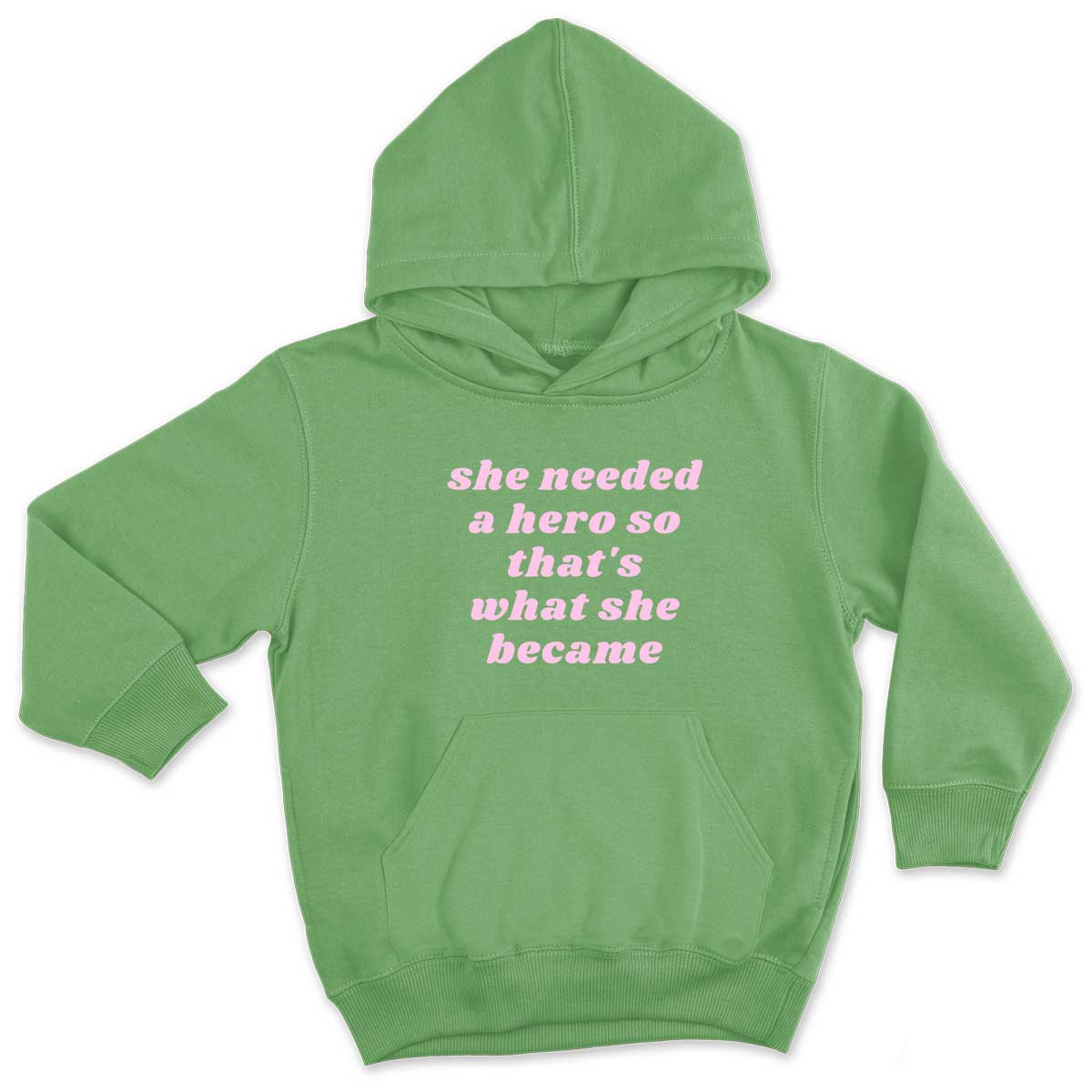 She Needed A Hero Kids Hoodie