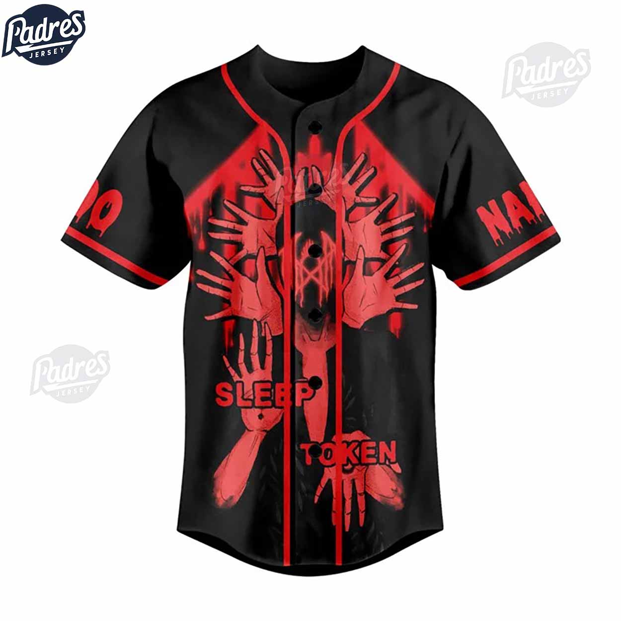Sleep Token Nothing Lasts Forever Custom Baseball Jersey Style - Padres Jersey Oasis: Elevate Your Baseball Style Game